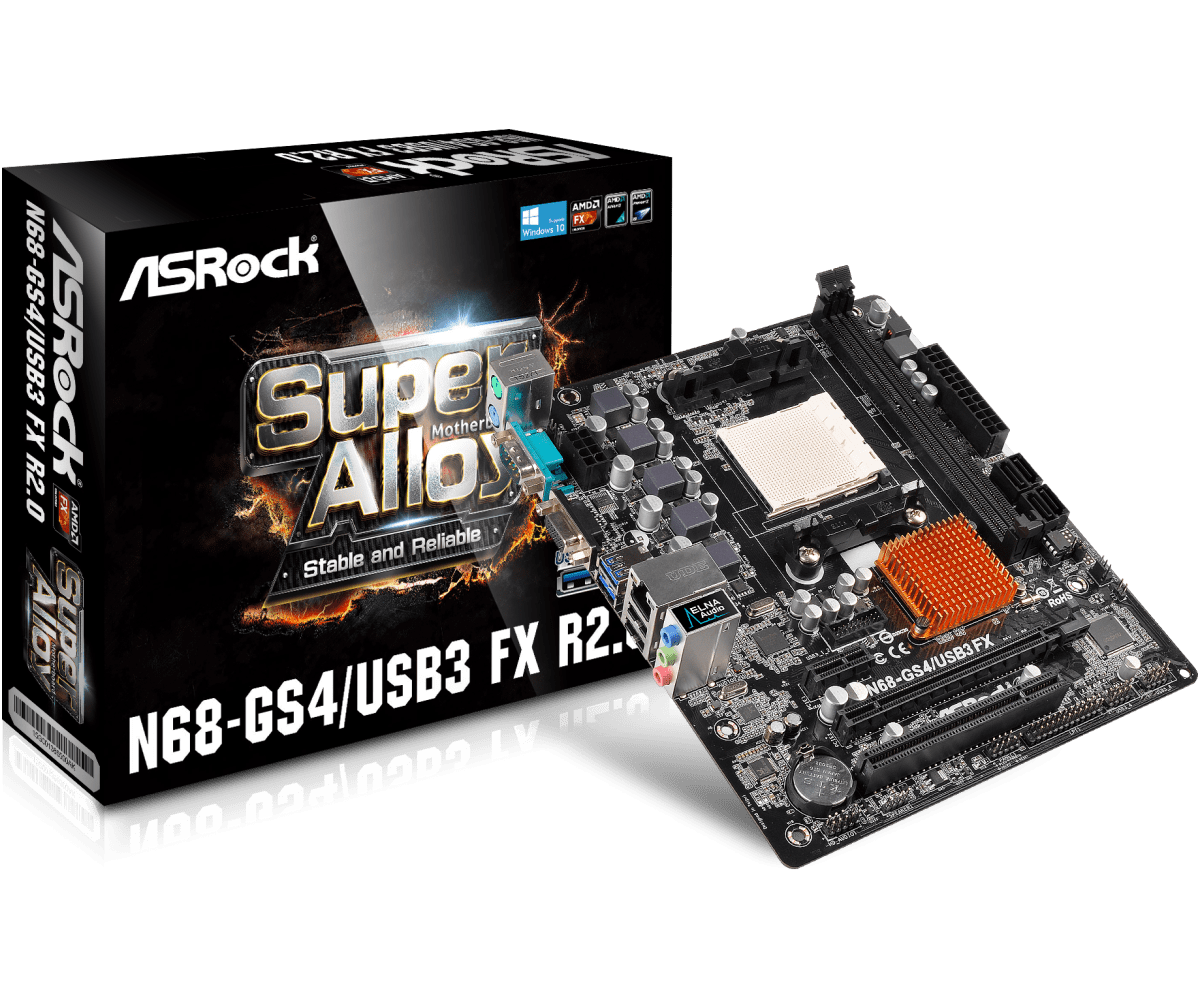 Asrock n68 gs4 fx обзор